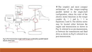 Parallel Hybrid Drive Train Configurations by Dr. Rajashree Dhua, Assistant Professor, EEE Dept.