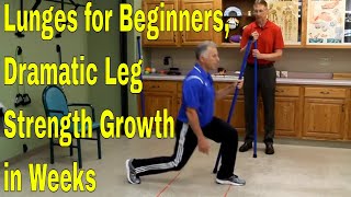 Lunges for Beginners, Dramatic Leg Strength Growth in Weeks
