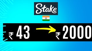 TURNED 43 RS INTO 2000 RS IN LIMBO !! GIVEAWAY ON PROFIT 🤑 STAKE LIMBO CHALLENGE