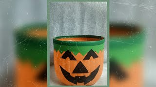 DIY Easy Trick or Treat Basket out of plastic bottle | House of MG Santos