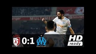 Lille vs Marseille :Ligue 1 2017/2018 : Buts et Résumé du match