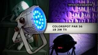 ColorSpot Par 56 18 3W TriColor LEDs