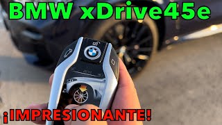 ¡IMPRESIONANTE! BMW X5 XDrive45e Revisión y PRUEBA a fondo ACELERACIÓN 0-100 km/h en español MOTORK