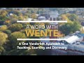 A Word with Wente: A One Vanderbilt Approach to Teaching, Learning and Discovery