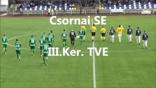 Csornai SE - III.Ker.TVE 0-1