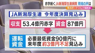 赤字続きで2025年度には“資金ショート”の可能性も　経営危機のJA新潟厚生連　働く現場は…