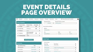 An Overview of Event Details in Details Flowers Software