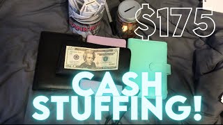 $175 Cash Envelope Stuffing | I Made A Mistake 😨| Low Income Budget