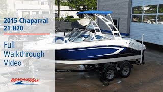 2015 Chaparral 21 H20 | Available Now at MarineMax lake Norman!