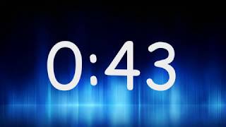 43 Second Timer - Countdown from 43 to 0