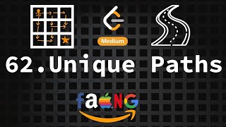 Unique Paths | Dynamic Programming | Leetcode | Algorithm Unlock