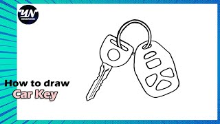 How to Draw Car Key