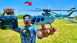 RC DJI Drone Vs RC C186 Military Helicopter Unboxing & Testing - Chatpat toy tv