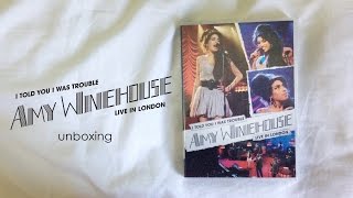Amy Winehouse - I Told You I Was Trouble Live In London - DVD Unboxing