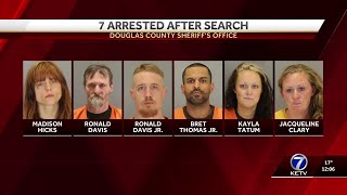 Law enforcement arrests multiple suspects after serving search warrant at a Motel 6