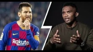 Départ de Messi du Barcelone : Voici ce que pense Samuel Eto'o !!