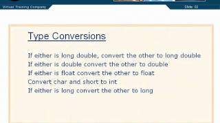 C programming Tutorial 2-8: Type Conversions