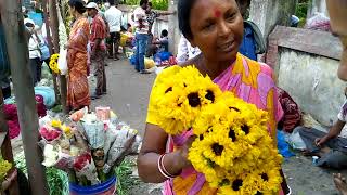 Kolaghat - Flower Market I কোলাঘাট I ফুলের বাজার