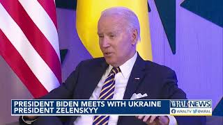 President Biden meets with Zelenskyy during NATO summit