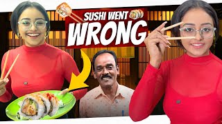 “Sushi Roll ಪೂರ್ತಿ ಎಡವಟ್ಟು! Mission Failed! 🍣😵‍💫” | Dhanushree