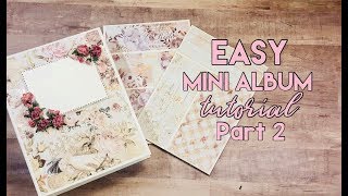 All About Pockets! Easy Mini Album Tutorial - Part 2