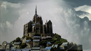 #ジオラマ  #MAKING　MONT　SAINT　MICHEL #モンサンサンミッシェル　＃フランス