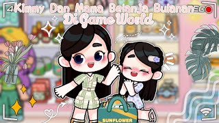 KIMMY DAN MAMA KELINE BELANJA BULANAN || DI GAME WORLD || GAME TERBARU ||