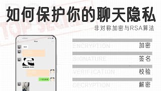 【硬件科普】如何保证发出去的微信和QQ消息不被篡改？详解RSA加密算法