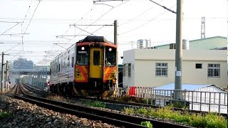 2014/07/30-柴油客車DRC1000型迴送8354次,大肚溪橋通過(交會區間車2537次).