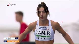 Romi TAMIR Beautiful Women's Triple Jump U23 European Athletics Championships Espoo 2023