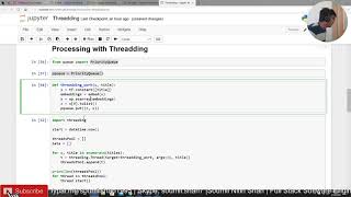 Parallelizing word2vec in Python with Threadding