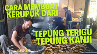 Cara Membuat Kerupuk Tepung Terigu dan Tepung Kanji Yang Enak, Dijamin Crispy