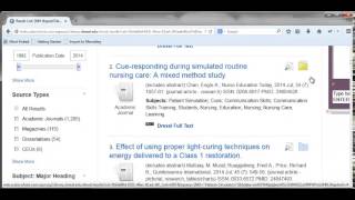 EndNote Appendix Ebsco Export