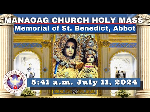 CATHOLIC MASS OUR LADY OF MANAOAG CHURCH LIVE MASS TODAY Jul 11, 2024 5:41a.m. Holy Rosary