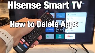 Hisense Smart TV: How to Unistall/Delete/Remove App