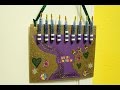 How to Make a Door Menorah | Sophie's World