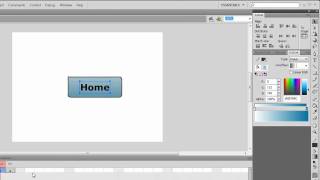 Adobe Flash Tutorial: Basic Button (ActionScript 2 & 3)