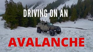 Driving Our Jeeps On Avalanches!