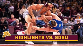 South Dakota State at Minnesota | Highlights | Big Ten Wrestling | Nov. 26, 2023