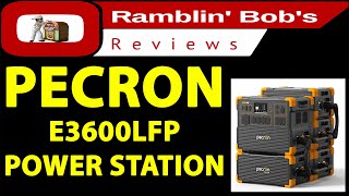 PECRON E3600LFP Power Station (((((UPDATE 14))))) MAYBE WE HAVE THE ANSWER !!!!!