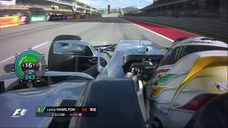 Lewis Hamilton Sets New Track Record At COTA | 2017 US Grand Prix