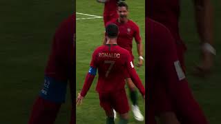 SIUU! Ronaldo's World Cup hat-trick | #ShortsFIFAWorldCup #Shorts