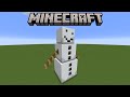 How To Build A Minecraft Snowman