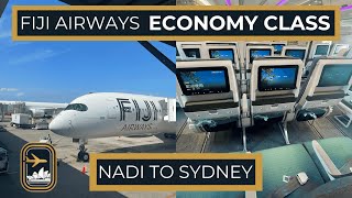 Fiji Airways A350 Economy Class: Fiji to Sydney: Does it pass the Butt Test?