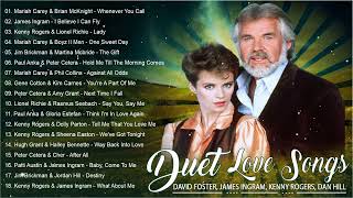 David Foster, James Ingram, Lionel Richie, Peabo Bryson 🌹 Classic Duet Love Songs Collection 🌹