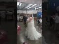 Bouquet Toss at my Wedding Reception