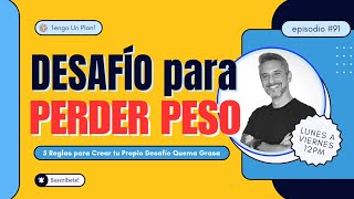 CREA tu propio DESAFÍO para PERDER PESO con estas 5 REGLAS y alcanza tus metas 🤩