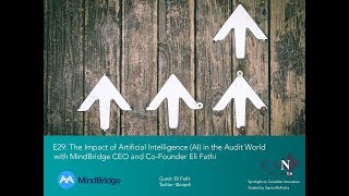 E29: AI in the Audit World with Mindbridge CEO \u0026 Co-Founder, Eli Fathi