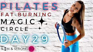 40-Minute Pilates Ring Workout || Total Body Fat Burning MAGIC / DAY 29