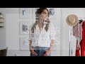 FIVE SUMMER STAPLES // closet must-haves | how to dress them up & dress down | classic closet pieces